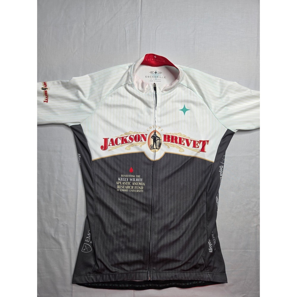 Escadrille Cycling Apparel Jersey Men's XL Multi Jackson County Brevet‎ Graphic
